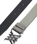 Men's Logo Point Reversible Belt - Black