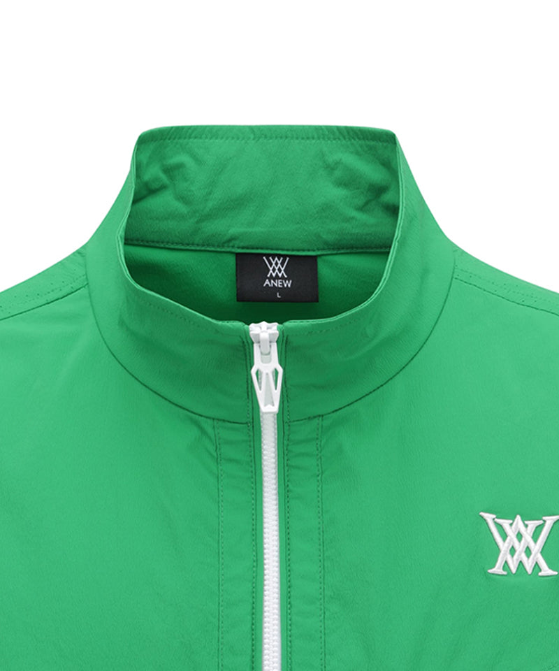 ANEW GOLF Men's SM Short Sleeve Anorak Jacket - Green – Anew Golf USA
