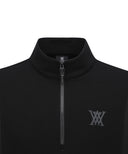 Men's Half Zip L/TS - Black