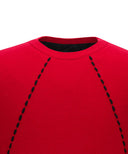 ANEW Golf Men's Handle Chain Embroidery Pullover - Red