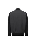 Men's Incision Coloring Point Jacket - Charcoal Gray