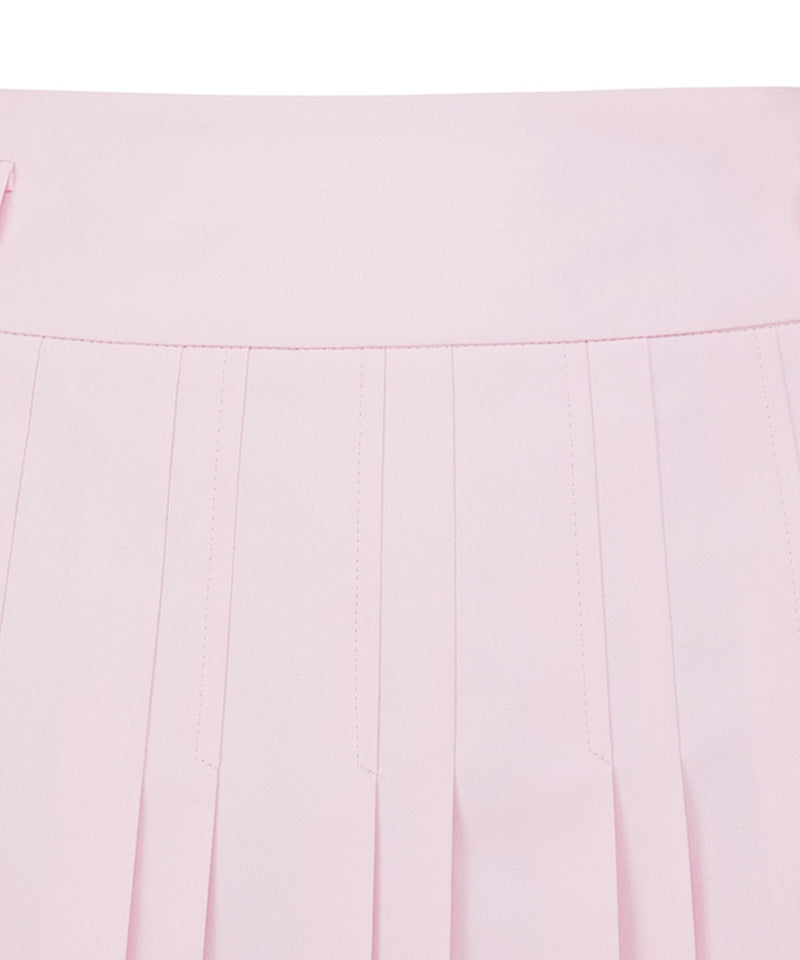 ANEW Golf Women's SM All Over Pleated Skirt - Light Pink