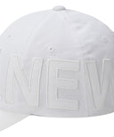 Uni Wording Cap - White