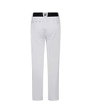 Men's Side Punching Ventilation Long Pants - White