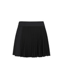 [Legacy Sale] W Lace Up Waist Pleats SQ - Black