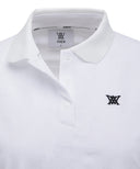 ANEW Golf Women's SM Jacquard Hybrid Short T-Shirt - White