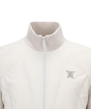 ANEW Golf Men's Diagonal Incision Hybrid Down Jacket - Ivory