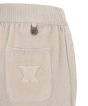 Women's Chenille Knit Jogger Pants - Light Beige