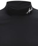 Anew Golf Men's SM Mock Neck Essential Base Layer - Black