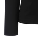 [Legacy Sale]  Women's Back Signature Logo Long T-shirt - Black