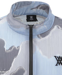 Anew Golf Men's SM Wave Pattern Jacket - Light Blue
