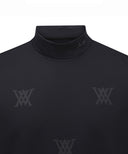 Men's Monogram Logo Baselayer - Black