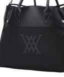 String Boston Bag - Black
