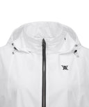 Women's Waist Shirring Hoody Vest - Off  White