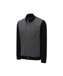 Men's Woven Hybrid Sweater Cardigan - Black