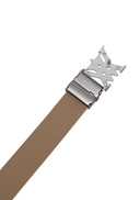 Men's Two Way Pattern Belt - White