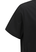 Men's Asymmetric Short Sleeve Anorak - Black