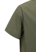 Men's Asymmetric Short Sleeve Anorak - Khaki