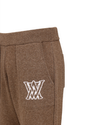 Men's Comfort Logo Pants - Brown