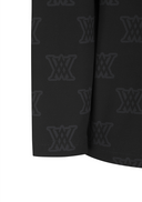 Men's Logo Pattern T-Shirt - Black