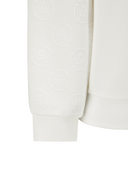 Men's Jacquard Sweatshirt - Off White