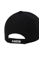 Uni Essential Cotton Cap - Black