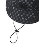 Uni Logo Mosaic Reversible Bucket Hat - Black