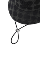Uni Seasonal Pattern Bucket Hat - Black