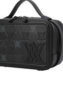 Uni Logo Stitch Square Pouch - Black