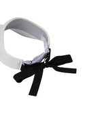 Women's Centre Incision Visor - White