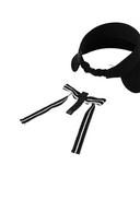 Women's Layered Wide Visor - Black
