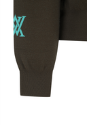 Women's Logo Knit Cardigan - Khaki