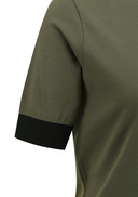 Women's Transition Short Sleeve Sweater - Khaki