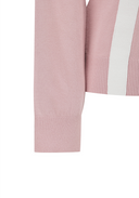 Women's Block Turtleneck Sweater - Pink