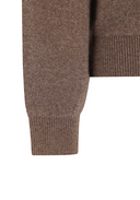 Women's Comfort Hoodie Knit - Brown