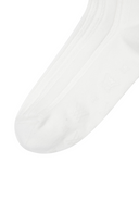 Women's Tweed Knee Socks - White