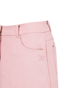 Women's Logo Embo A Line Skirt - Light Pink