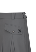 Women's Panel Flare Skirt - Dark Grey
