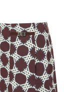 Women's Seasonal Pattern Skirt - Brown