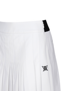 Women's Double Pleats Skirts - White