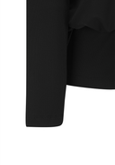 Women's Faux Layered T-Shirt - Black