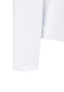Women's Contrast Collar T-Shirt - Off White