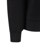 Women's Jacquard Sweatshirt - Black