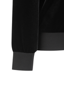 Women's Velvet Sweatshirt - Black