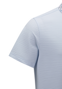 Men's Abstract Printed Polo T-Shirt - Ice Blue