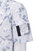 Men's Abstract Layered T-Shirt - White