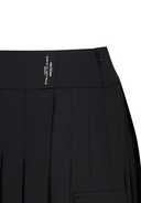 Women's Over Pleated Half Pants - Black