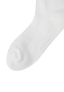 Men's Basic Middle Socks - White
