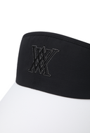 Women's Ribbon Crown Visor - Black
