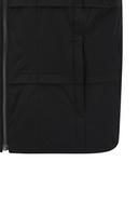 Men's Grid Quilted Down Vest - Black